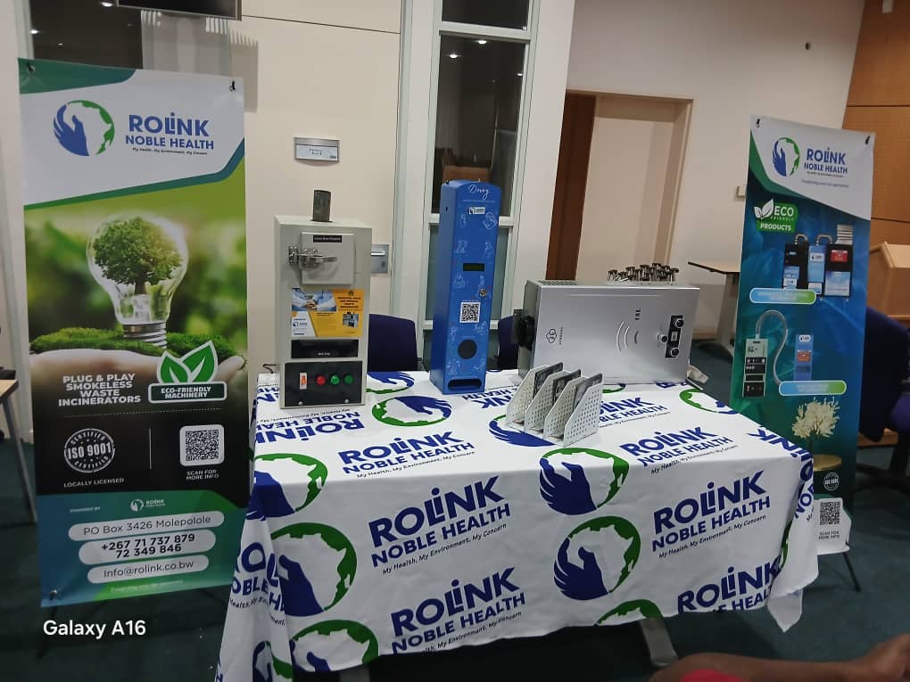Rolink Noble Health summit exhibition stand